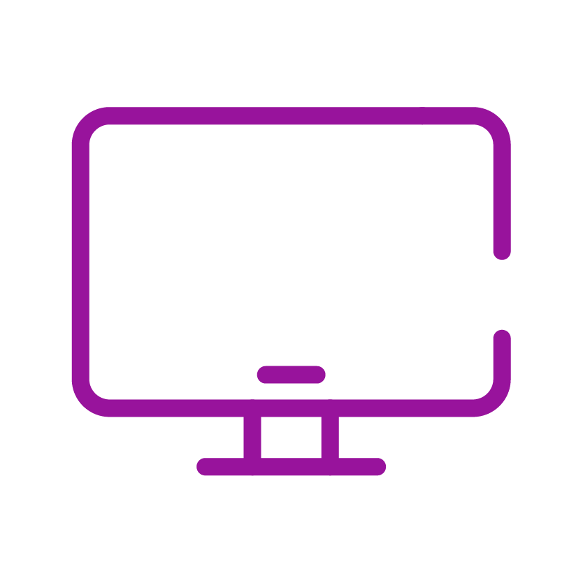 Advania Icon_Purple_Computer Screen